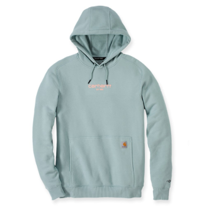 Afbeeldingen van CARHARTT Sweatshirt met grafische print 105569 blue surf XL