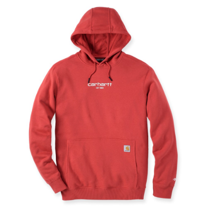 Afbeeldingen van CARHARTT Sweatshirt met grafische print 105569 red barn L