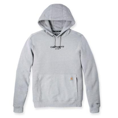 Afbeeldingen van CARHARTT Sweatshirt met grafische print 106655 asphalt heather M