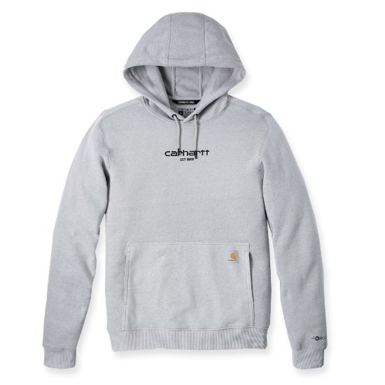 Afbeeldingen van CARHARTT Sweatshirt met grafische print 106655 asphalt heather M