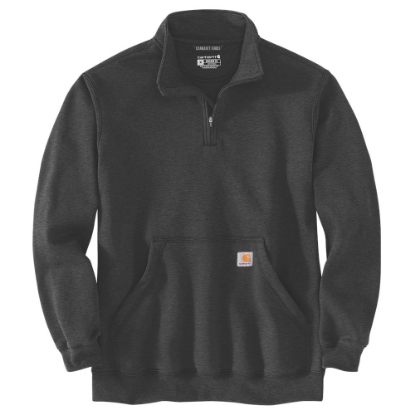 Afbeeldingen van CARHARTT Sweatshirt met rits 105294 carbon heather XL