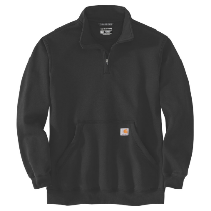 Afbeeldingen van CARHARTT Sweatshirt met rits 105294 zwart S