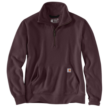 Afbeeldingen van CARHARTT Sweatshirt met rits dames 105657 blackberry heather L