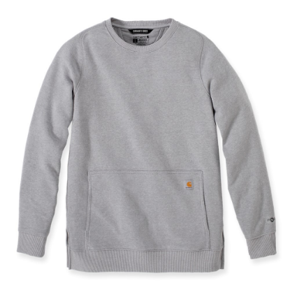 Afbeeldingen van CARHARTT Sweatshirt relaxed fit dames 105468 asphalt heather M