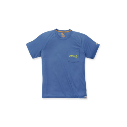 Afbeeldingen van CARHARTT T-shirt Fishing 103570 federal blue 2XL