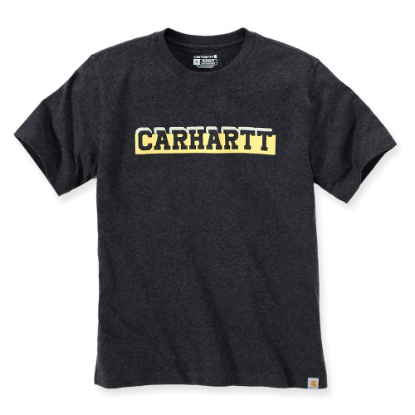 Afbeeldingen van CARHARTT T-shirt grafische print relaxed 105909 carbon heather 2XL