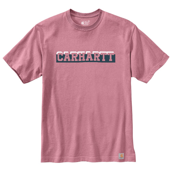 Afbeeldingen van CARHARTT T-shirt grafische print relaxed 105909 foxglove heather M