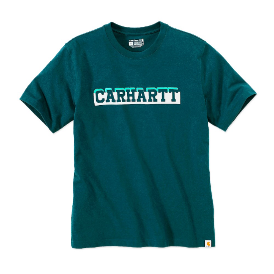 Afbeeldingen van CARHARTT T-shirt grafische print relaxed 105909 night blue heather 2XL