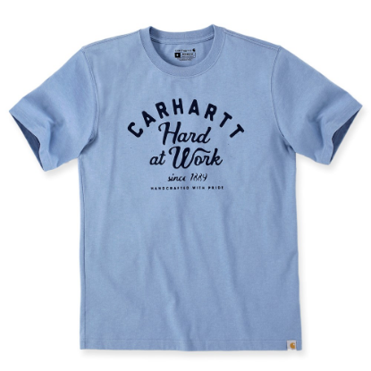 Afbeeldingen van CARHARTT T-shirt grafische print relaxed fit 106089 skystone heather 2XL