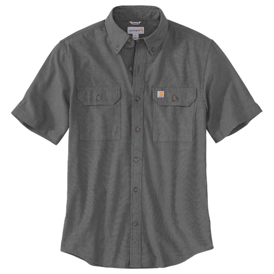 Afbeeldingen van CARHARTT T-shirt Loose Chambray 104369 zwart chambray S