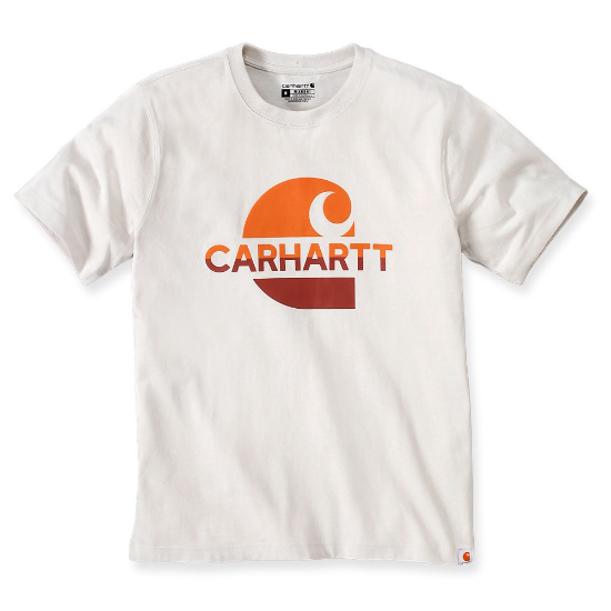 Afbeeldingen van CARHARTT T-shirt met grafische print 105908 malt S