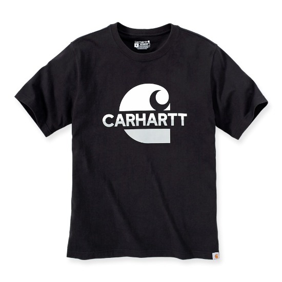 Afbeeldingen van CARHARTT T-shirt met grafische print 105908 zwart M