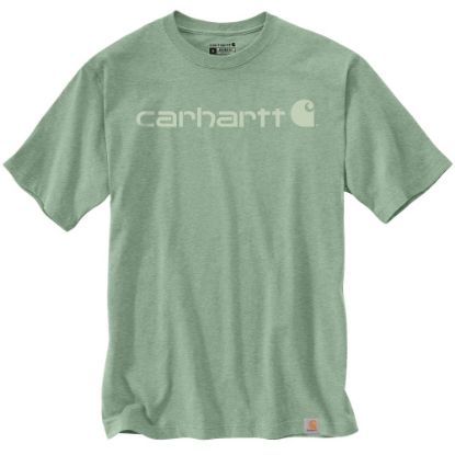 Afbeeldingen van CARHARTT T-shirt met logo 103361 loden frost heather 2XL