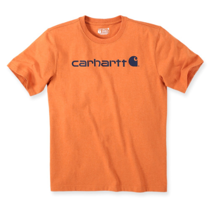 Afbeeldingen van CARHARTT T-shirt met logo 103361 marmalade heather 2XL