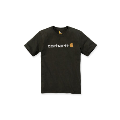 Afbeeldingen van CARHARTT T-shirt met logo 103361 peat M