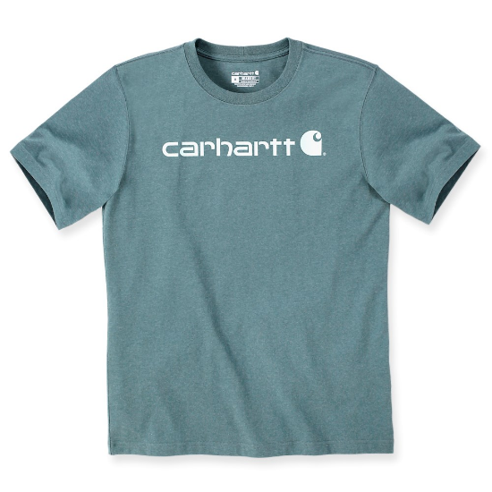 Afbeeldingen van CARHARTT T-shirt met logo 103361 sea pine heather 2XL