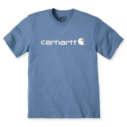 Afbeeldingen van CARHARTT T-shirt met logo 103361 thundercloud heather 2XL
