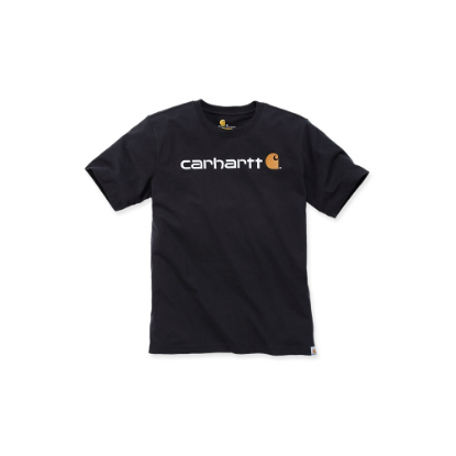 Afbeeldingen van CARHARTT T-shirt met logo 103361 zwart 2XL