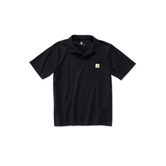 Afbeeldingen van CARHARTT Werkpolo met zak K570 zwart XL