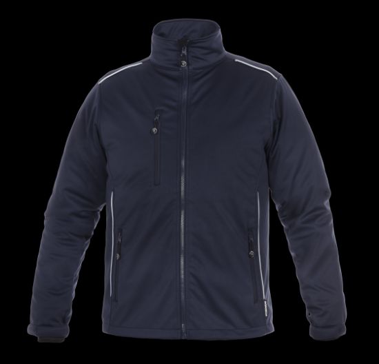 Afbeeldingen van HYDROWEAR Softshell jas Rotterdam navy M
