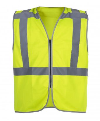 Afbeeldingen van HYDROWEAR Verkeersvest RWS Mexico fluor geel 3XL