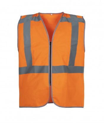 Afbeeldingen van HYDROWEAR Verkeersvest RWS Mexico fluor oranje XL