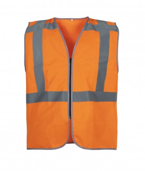 Afbeeldingen van HYDROWEAR Verkeersvest RWS Mexico fluor oranje XL