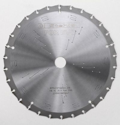 Afbeeldingen van STEHLE Cirkelzaagblad HW Evolution 255X2,0/1,4X25,4 Z30 EVO