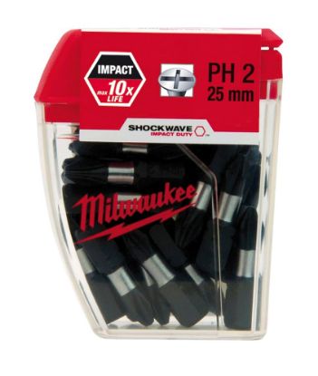 Afbeeldingen van SCREWDRIVER BIT SHW PH2 25MM P25M