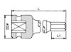 Afbeeldingen van Inbus dop 11 mm