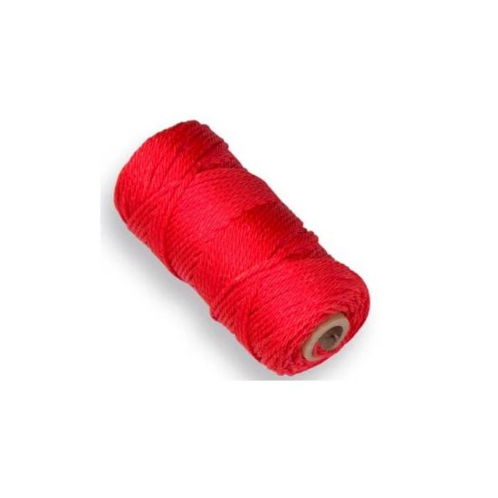 Afbeeldingen van Metselkoord topalon rood 50M