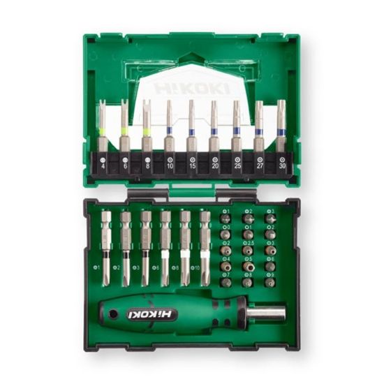 Afbeeldingen van HIKOKI Bitset BOX II security 40030023 31x