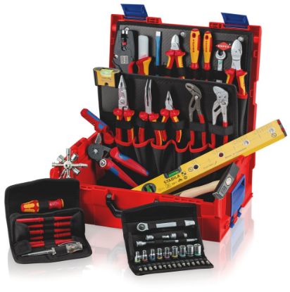 Afbeeldingen van KNIPEX Gereedschapsset L-BOXX elektro 002119LBE 63x