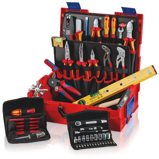 Afbeeldingen van KNIPEX Gereedschapsset L-BOXX elektro 002119LBE 63x
