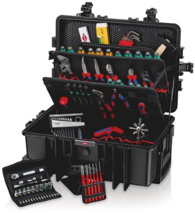 Afbeeldingen van KNIPEX Gereedschapsset ROBUUST45 Move mechanica