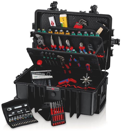 Afbeeldingen van KNIPEX Gereedschapsset ROBUUST45 Move mechanica
