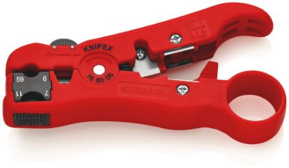 Afbeeldingen van KNIPEX Isolatiegereedschap tbv COAX/DATA 166006SB