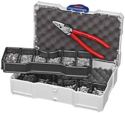 Afbeeldingen van KNIPEX Krimpassortimentset adereindhuls 979005