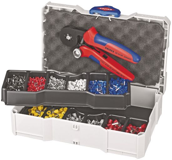 Afbeeldingen van KNIPEX Krimpassortimentset adereindhuls 979009
