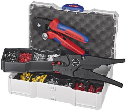 Afbeeldingen van KNIPEX Krimpassortimentset adereindhuls 979010