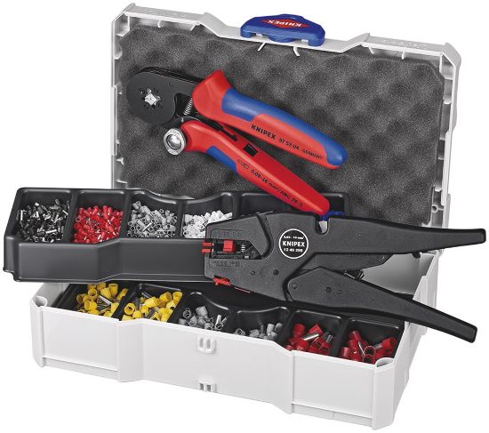 Afbeeldingen van KNIPEX Krimpassortimentset adereindhuls 979010