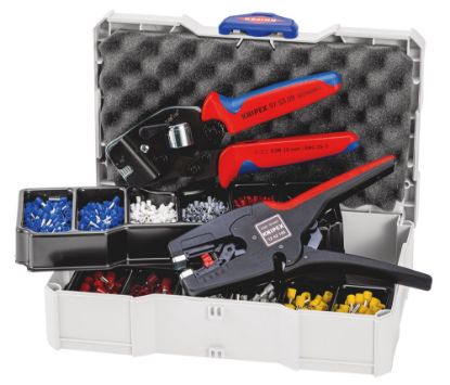 Afbeeldingen van KNIPEX Krimpassortimentset adereindhuls 979017
