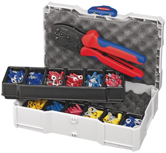 Afbeeldingen van KNIPEX Krimpassortimentset kabelverbinders 979021