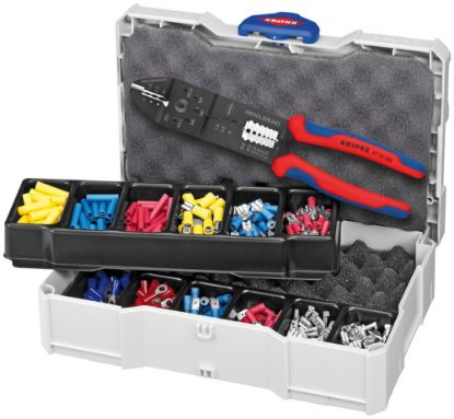 Afbeeldingen van KNIPEX Krimpassortimentset kabelverbinders 979025