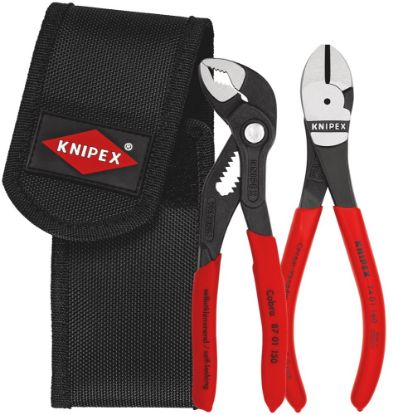 Afbeeldingen van KNIPEX Mini tangenset +riemtas 002072V02 2x