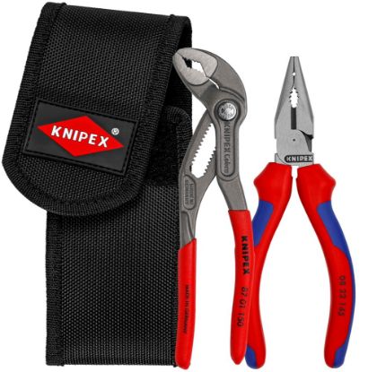 Afbeeldingen van KNIPEX Mini tangenset +riemtas 002072V06 2x