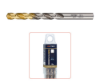 Afbeeldingen van ROTEC Metaalboor HSS-G DIN338 HD-S TiN 9,8MM