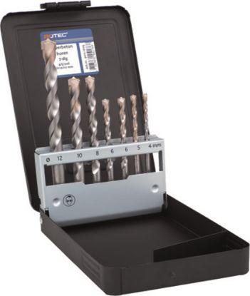 Afbeeldingen van ROTEC Super-/betonboorset 220 7-delig 4-12MM
