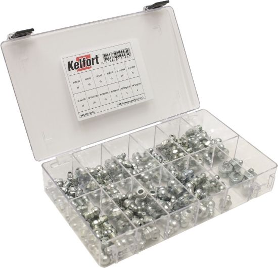 Afbeeldingen van KELFORT Assortimentdoos nr.32 smeernippels DIN71412 EV