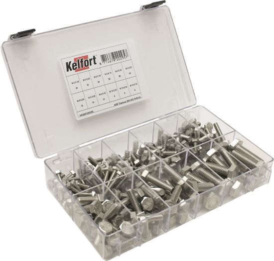 Afbeeldingen van KELFORT Assortimentdoos nr.33 tapbouten DIN933 RVSA2